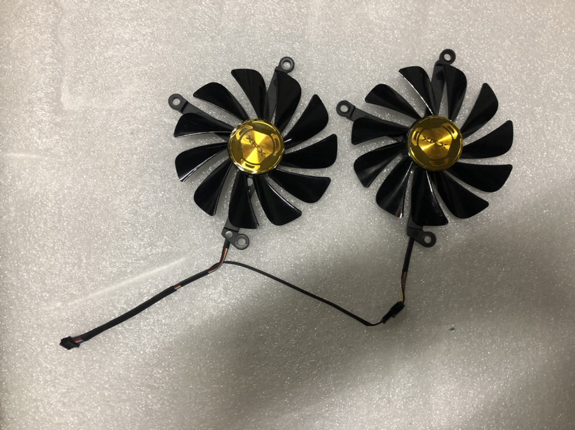 Xfx xunjing RX 5600xt 5700 XT 8GB phiên bản nước ngoài tản nhiệt Card đồ họa fan hâm mộ Fdc10u12s9-C