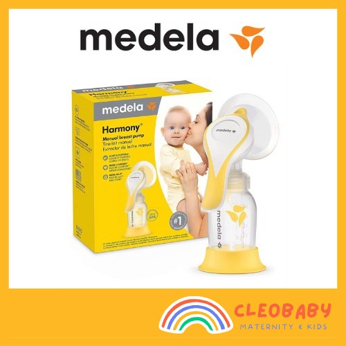 Medela Manual breast pump with Flex Shields Harmony