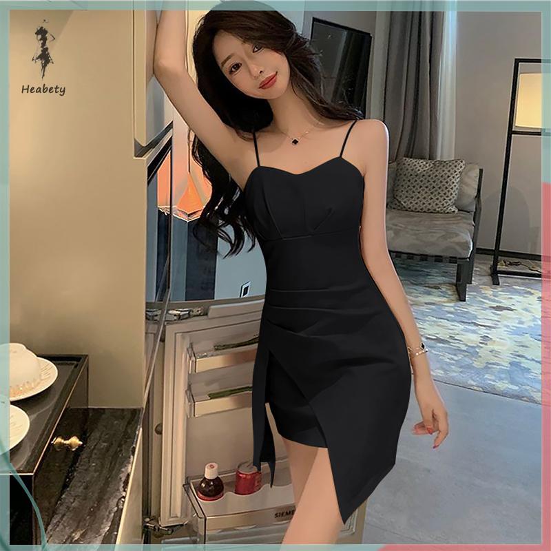 Flash Sale Không Thường Xuyên Mini Dress Bọc Spaghetti Dây Đeo Bên Câu Lạc Bộ Mùa Hè Của Phụ Nữ Dresses