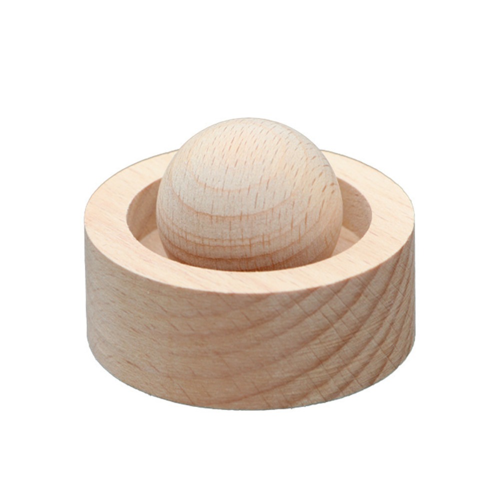 CANGMOTION Wooden Essential Oil Diffuser Long-lasting Spherical Aromatherapy Inhaler Household Expanded Wood Ornaments Home Bedroom Ornaments