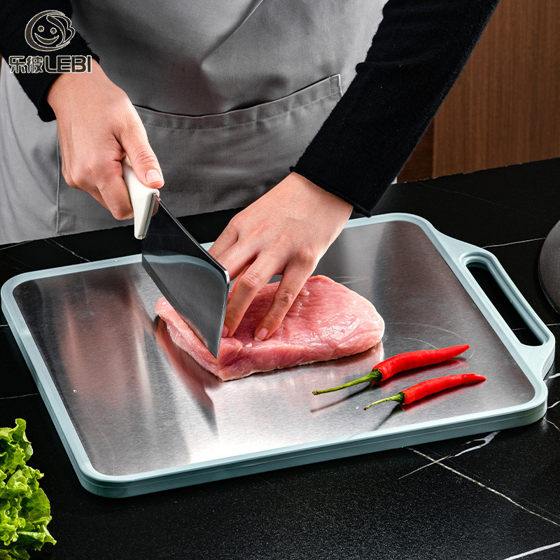 Household thickened kitchen double-sided multifunctional cutting board for mold prevention, thawing, vegetable cutting board, fruit and meat cutting board ราคา 213 บาท*ส่งฟรี