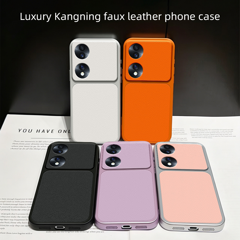 For Honor 70 Case Honor 70 Cover Honor 70 Leather Case Luxury Lens Protection Protect Matte leather Back Cover
