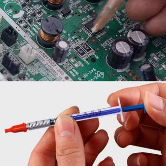 PEBBLE Điện trở thấp Keo dính dẫn điện Nhanh khô 0.2/0.3/0.5/0.7/1.0ml Sơn bạc Tuyệt vời Miếng dán dẫn điện Cáp dẻo PCB