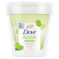 Dove โดฟ บอดี้ สครับ เฟรช มัสคัต เกรป แอนด์ ซอยมิลค์ 250 กรัม