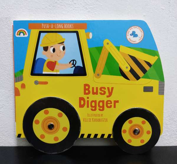 Babys Push-A-Long Board Book: Busy Digger Malaysia