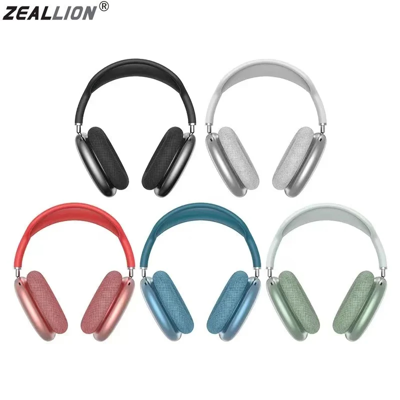 Zeallion Wireless Bluetooth Headphones Sports Gaming Headset with Mic Noise Cancelling Headsets Stereo Sound Earphones Support TF Card