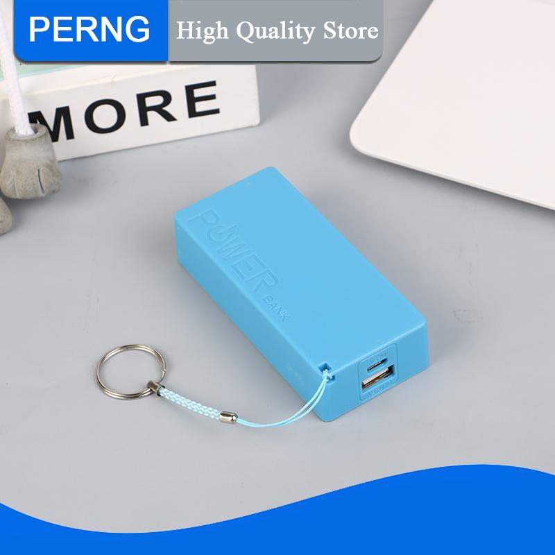 [PERNG] Tehe Điện thoại di động ngân hàng sạc pin gói cho trường hợp tự làm hộp Protable đầy màu sắc stroage hộp - 5