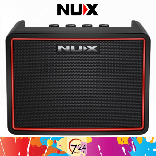 724 ROCKS Nux Mighty Lite BT Portable Bluetooth Desktop Mini Modeling Guitar Amp / Amplifier Malaysia