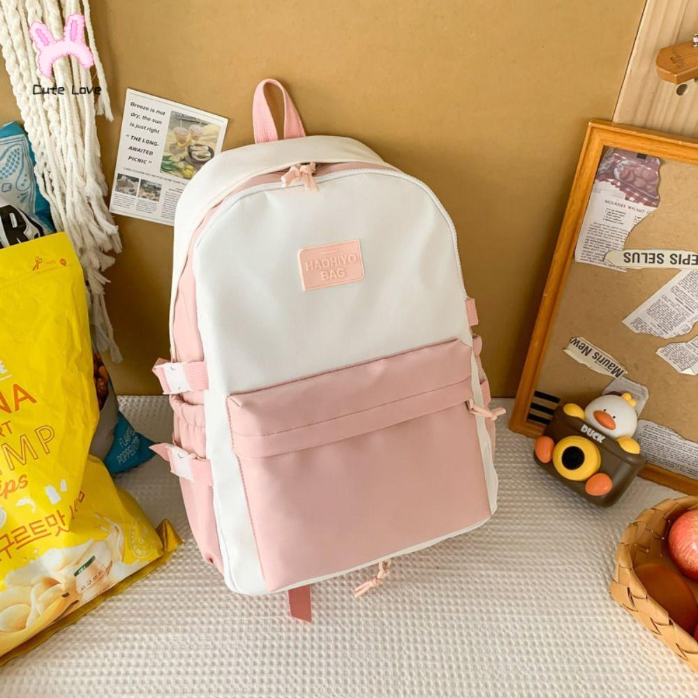 G5Q1 Sức chứa lớn Túi ITA búp bê 40cm Cặp sách Nylon Ba lô trong suốt có thể tháo rời Thời trang Trong suốt Túi đựng trưng bày búp bê cotton Anime EXPO