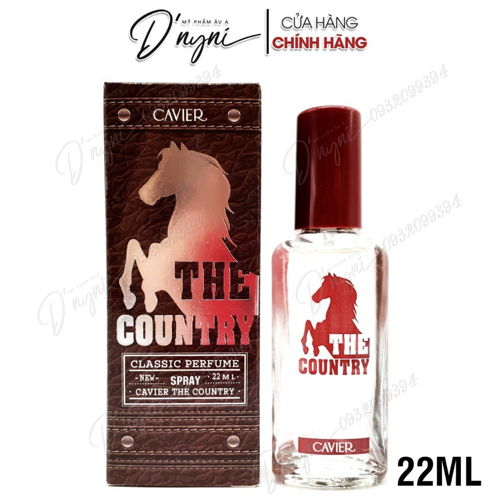 Nước Hoa Con Ngựa Cavier The Country Classic Perfume Spray 22 ml Thái Lan