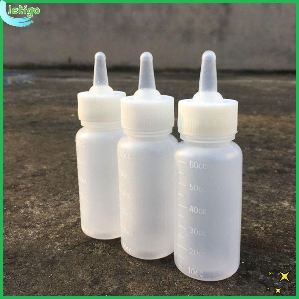 LETIGO 60ml Bình cho thú cưng ăn Silicone Máy cấp Sữa nước Bình cho mèo ăn Đồ dùng cho thú cưng Cho con mèo bú Cho chó ăn