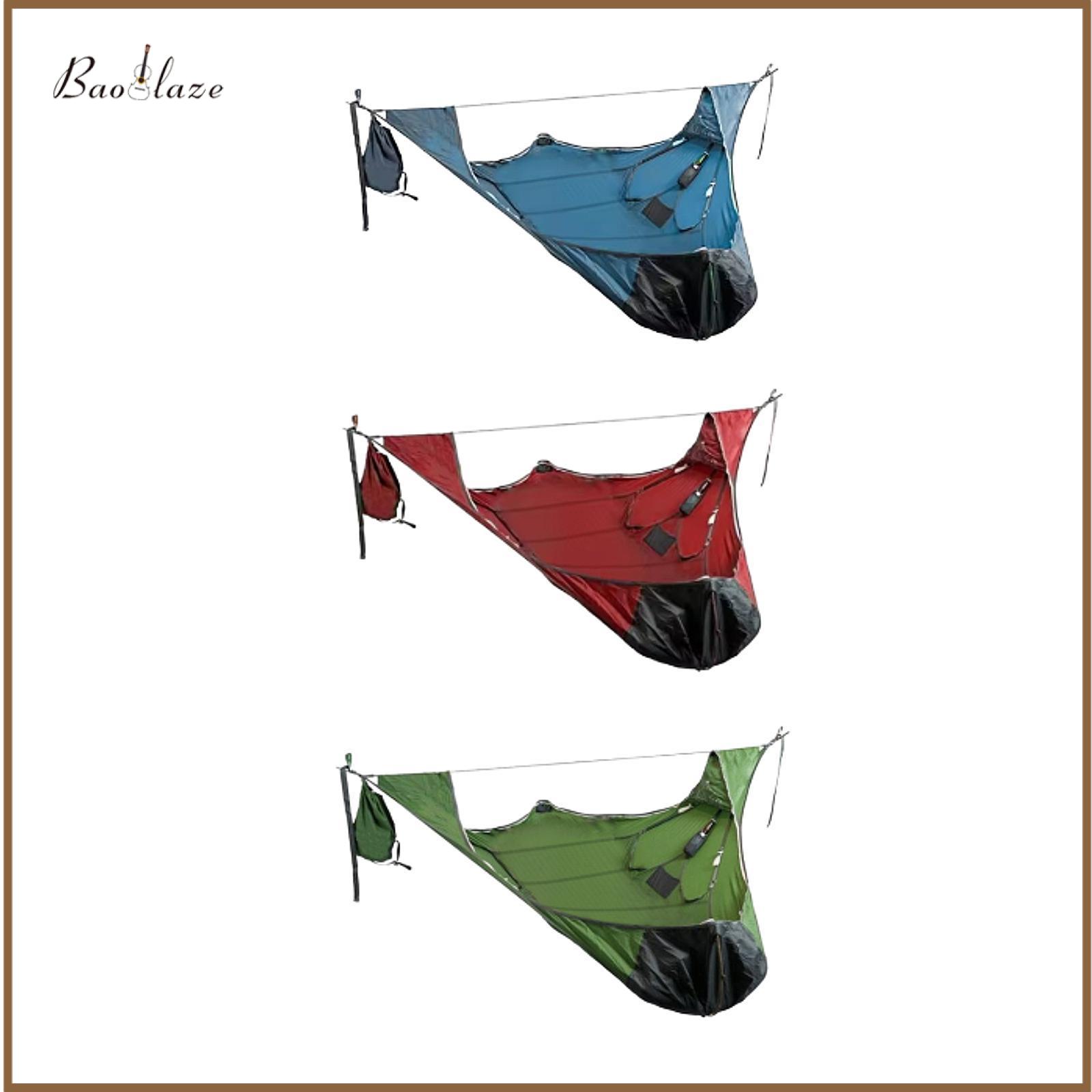 Camping Hammock Portable Hammock Folded Storage Practical with Travel Bag Double Hammock for Hiking Courtyard Garden Trekking ราคา 2,848 บาท*ส่งฟรี