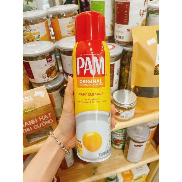 Dầu Pam ăn kiêng 1200 lần xịt 0 calo & Dầu Olive Member's Mark dạng xịt dùng chiên dầu ăn eatclean - chiết xuất 100% từ dầu hạt cải thay thế được cho các loại dầu ăn thông dụng trên thị trường hiện nay
