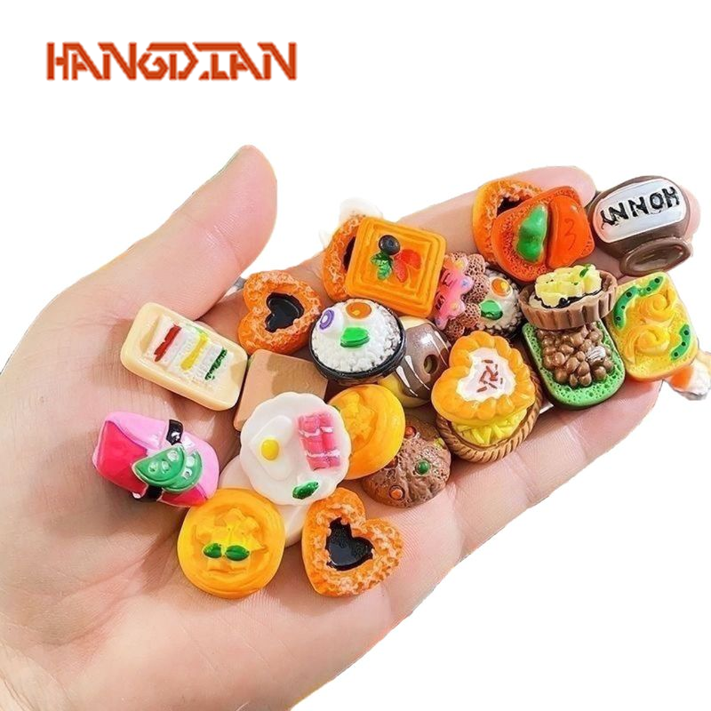 HANGDIAN Mini Food Blind Box Toys for Kids Role Play and Pretend Play ราคา 15 บาท*ส่งฟรี