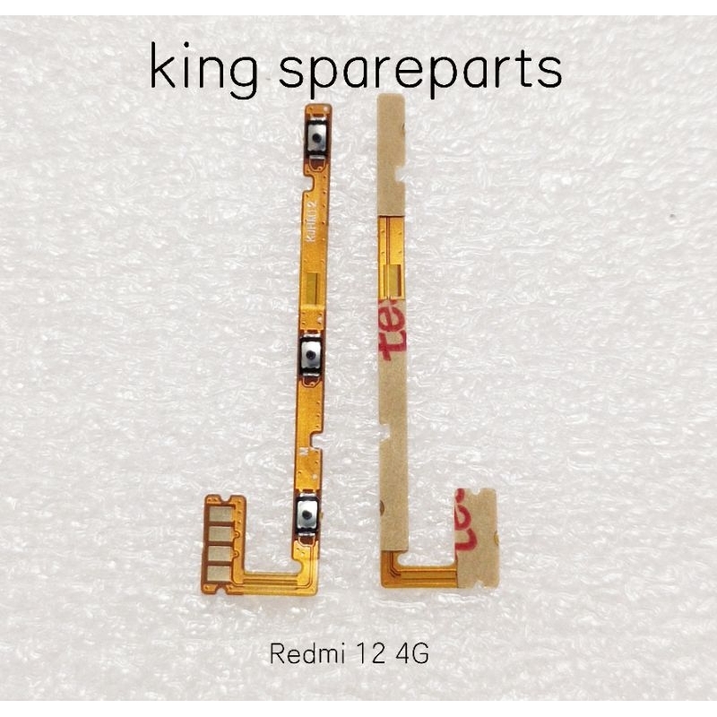 FLEXIBEL FLEKSIBEL ON OF OFF VOLUME XIAOMI REDMI 12 4G Harga 9,800 rupiah*Gratis Ongkir