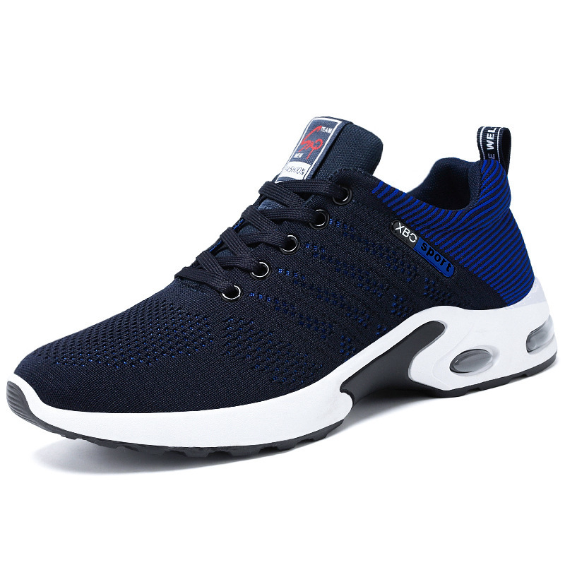 Running Shoes for Men Mesh Shoes Breathable Soft Sole Casual Shoes Men's Sports Shoes Black Shoes for Men - 3
