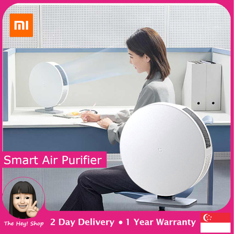 Xiaomi Mijia Desktop Air Purifier Anti Bacterial Allergens Air Pollutants PM 2.5 4 Fan Speed Intelligent Control APP Control for Home and Office Singapore