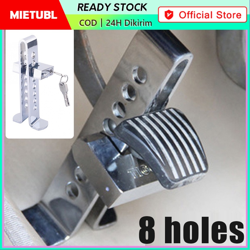 Kunci Gembok Pedal Kopling Mobil Pengaman Kunci Pedal Rem Kopling Gas Anti Maling Harga 99,000 rupiah*Gratis Ongkir