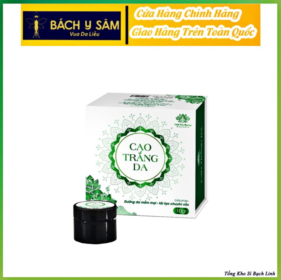 Cao Trắng Bách Y Sâm TRẮNG DA TỨC THÌ hộp 10gr Cao Trắng Da Bạch Linh