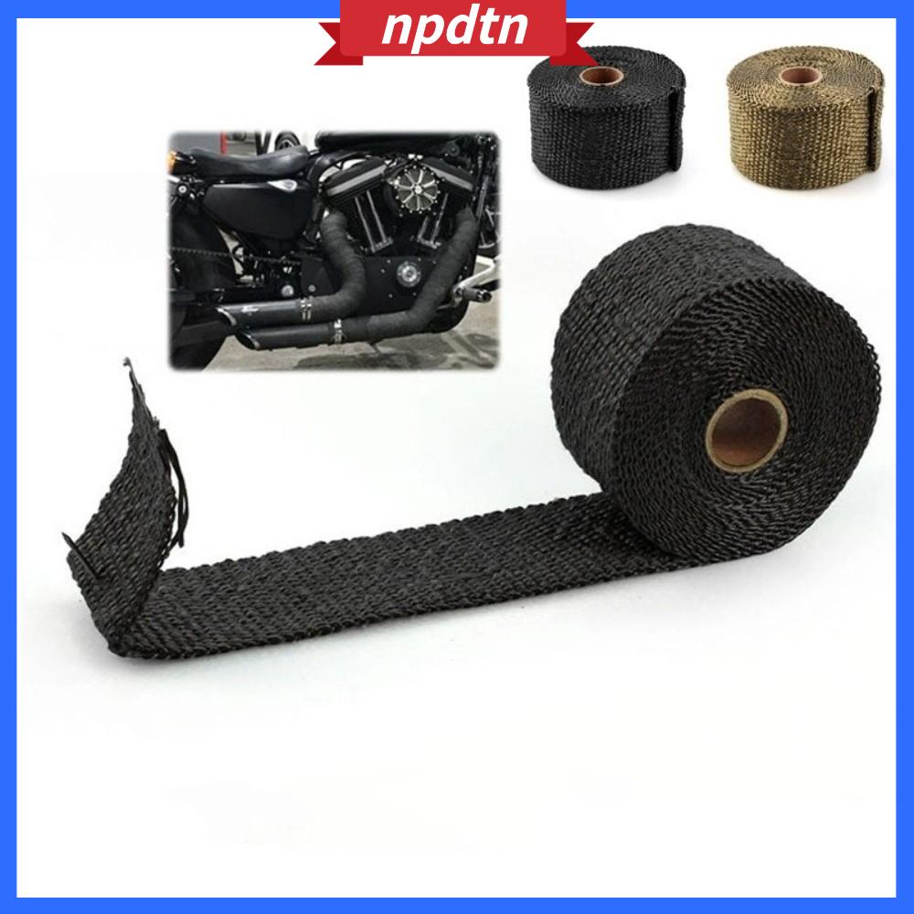 NPDTN 5M5CM. Băng cách nhiệt xe máy Sợi thủy tinh Chịu nhiệt Vải chịu nhiệt cho xe máy Bền bỉ Cách â