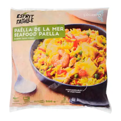 Picard Seafood Paella - Frozen