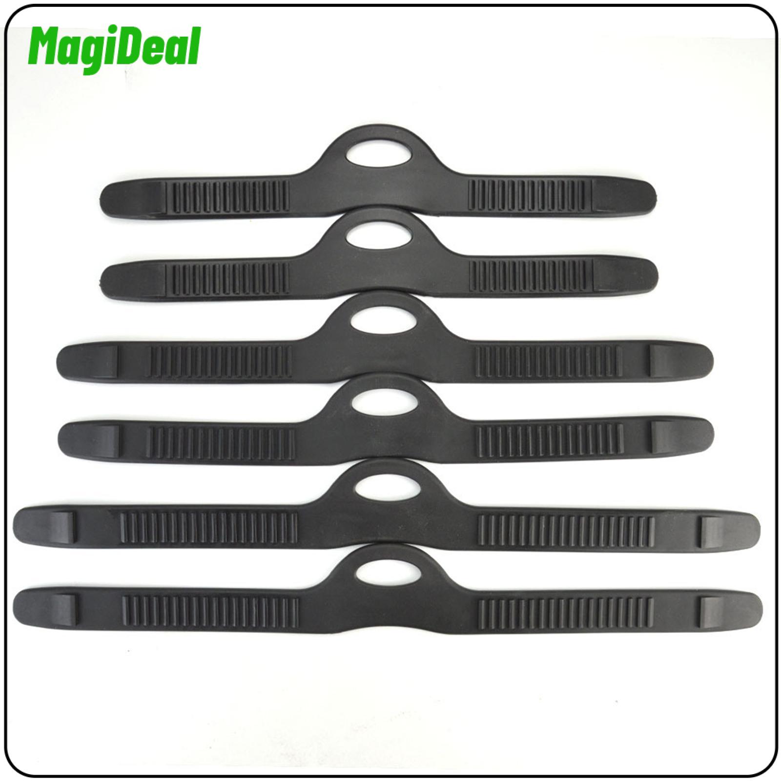 2x Diving Fins Straps Replacement Diving Boots Parts Tie Downs Diving Fin Flippers Belt for Scuba Diving Snorkeling Swimming