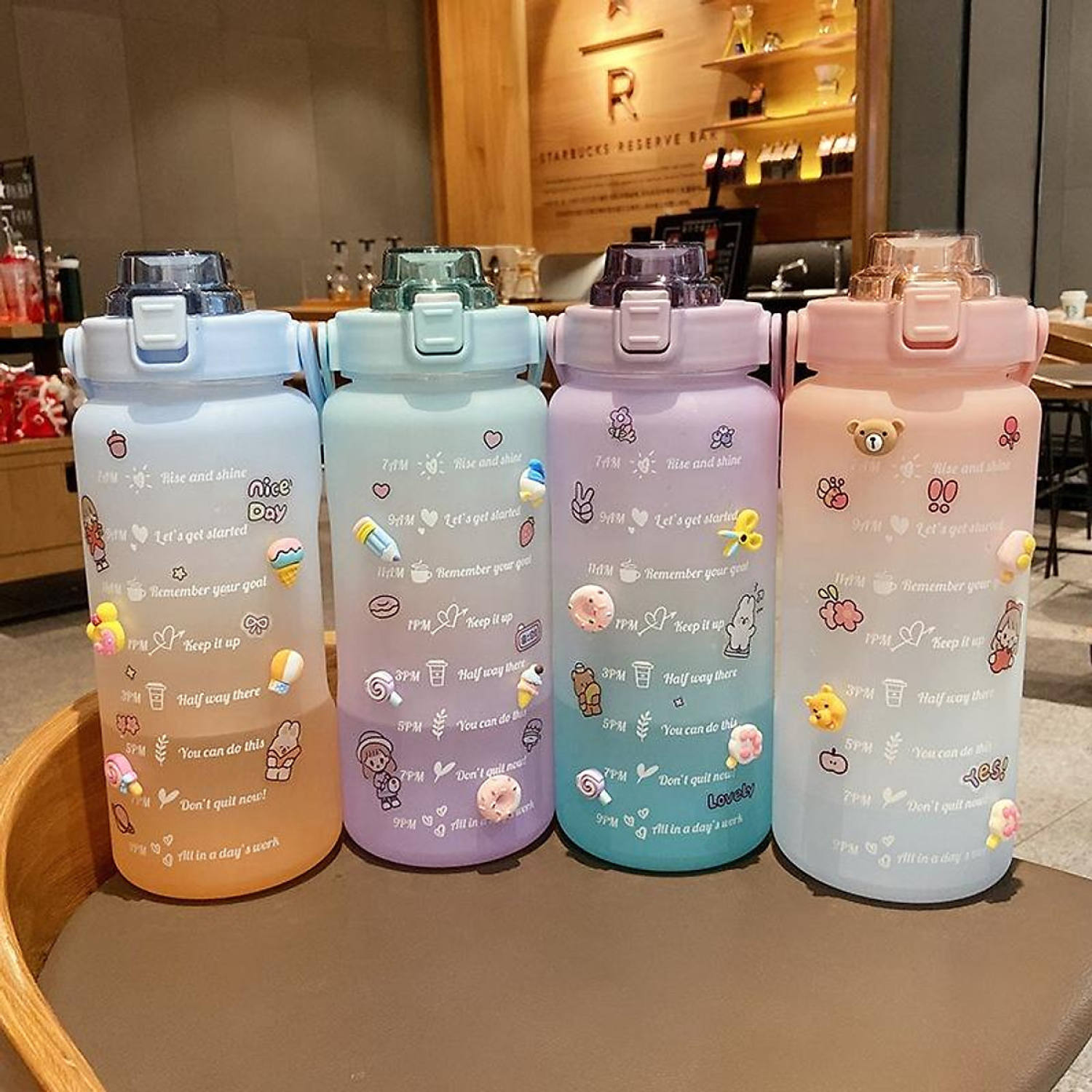 Bình Nước 2L báo giờ uống nước