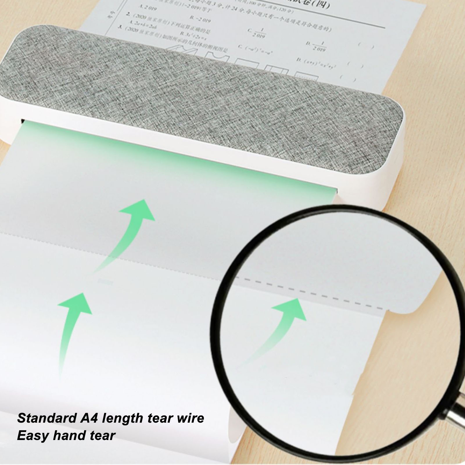 A4 Thermal Paper Non Paper Jams A4 Thermal Printer Paper Improve Efficiency for Wrong Questions Giá 301,000 Đồng*Miễn phí vận chuyển