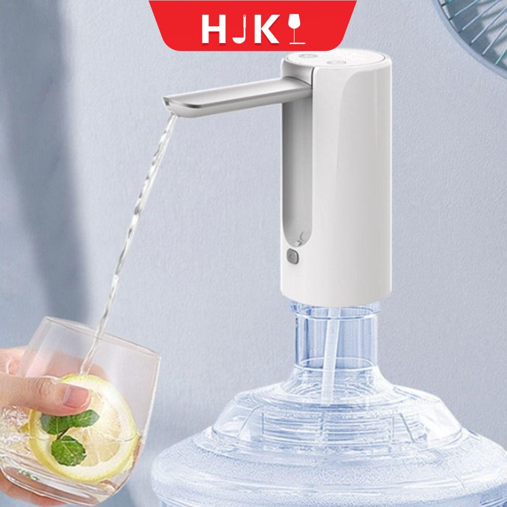 HJKL Sạc USB Bơm nước điện Vòi có thể gập lại Màn hình LED Máy bơm nước thông minh Vệ sinh Điều chỉnh 3 tốc độ Máy phân phối chai nước Máy tính để bàn