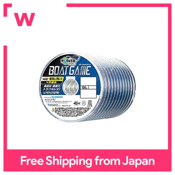 Shimano sợi PE điện Pro thuyền trò chơi 100m số 1.5 nhiều màu PP-f92n dây câu