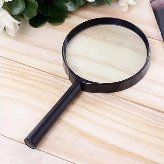 Kính lúp đen 60mm , soi phóng đại vật thể