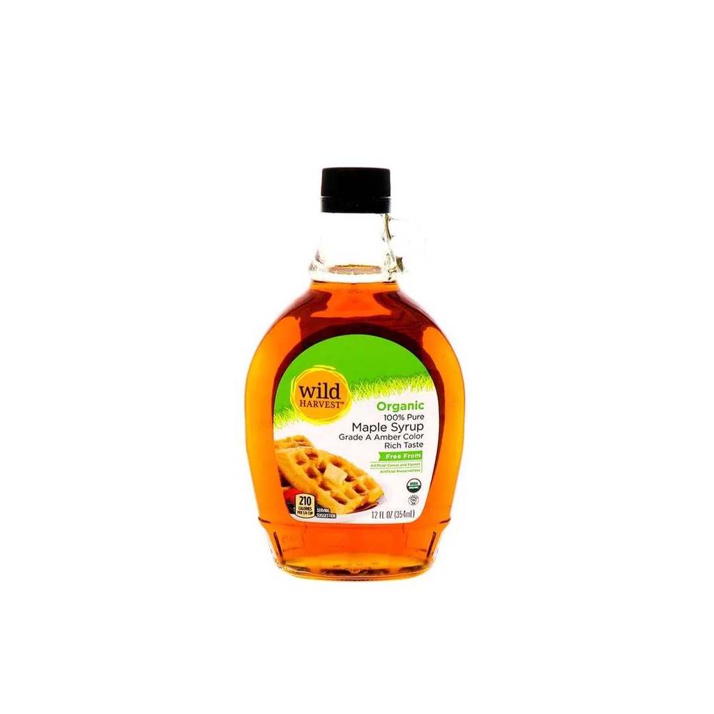 Siro Lá Phong Hữu Cơ, Organic 100% Pure Maple Syrup, 12 fl oz 354ml