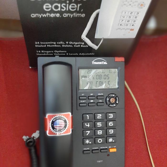 TELEPON RUMAH/ KANTOR/ HOTEL MERKTRANSTEL TI977 Harga  370,000 Ringgit*Penghantaran Percuma
