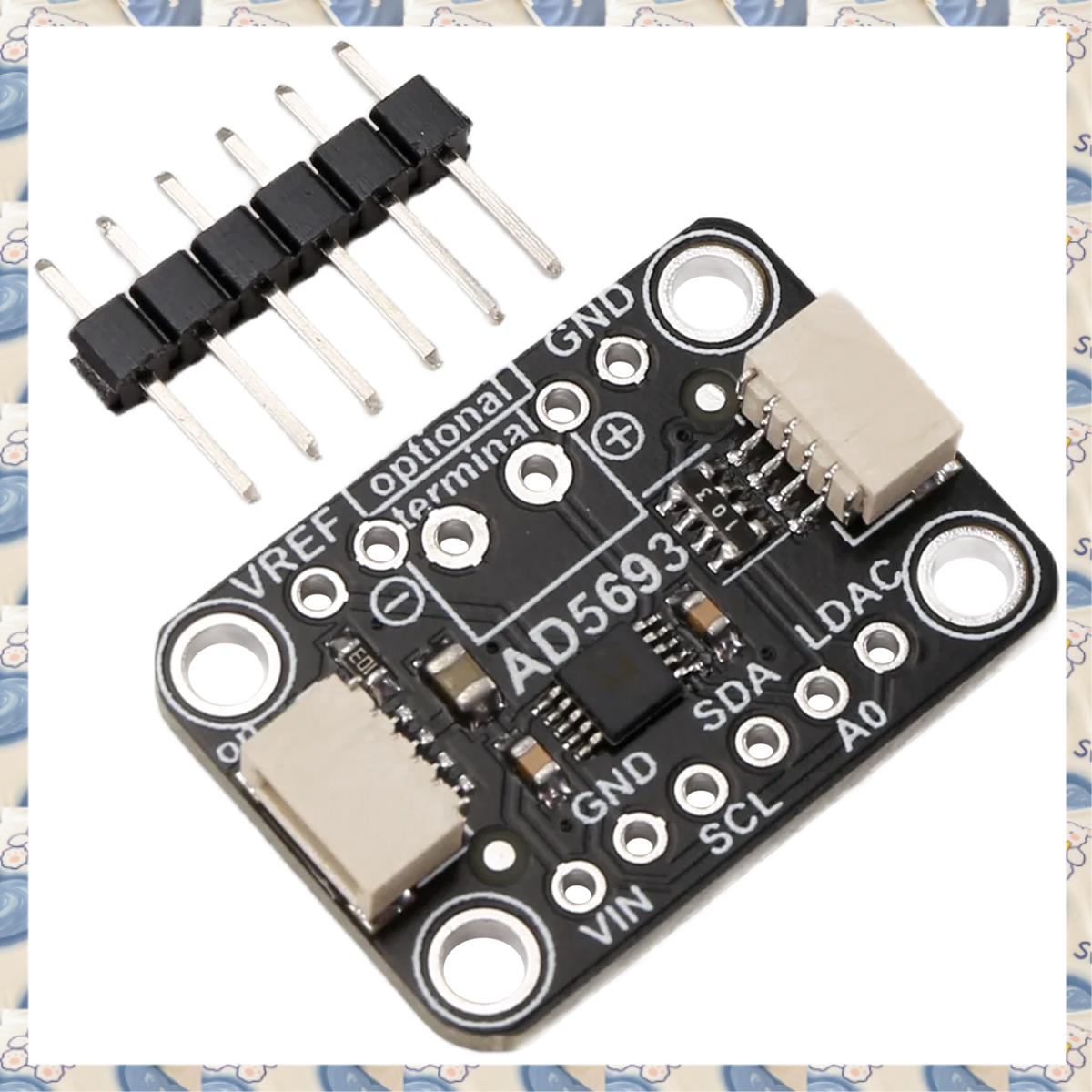 (SDRB) AD5693R Breakout Board I2C Interface 16-Bit Module Compatible with STEMMA QT Qwiic