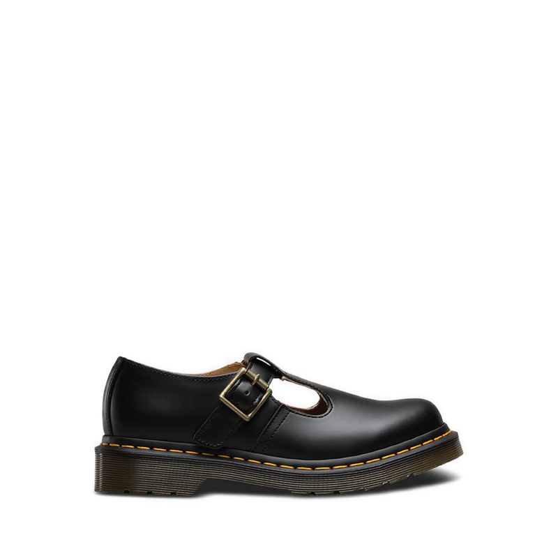 Dr. Martens Polley T-BAR Women's Mary Jane- Black Smoot ราคา 6,990 บาท*ส่งฟรี