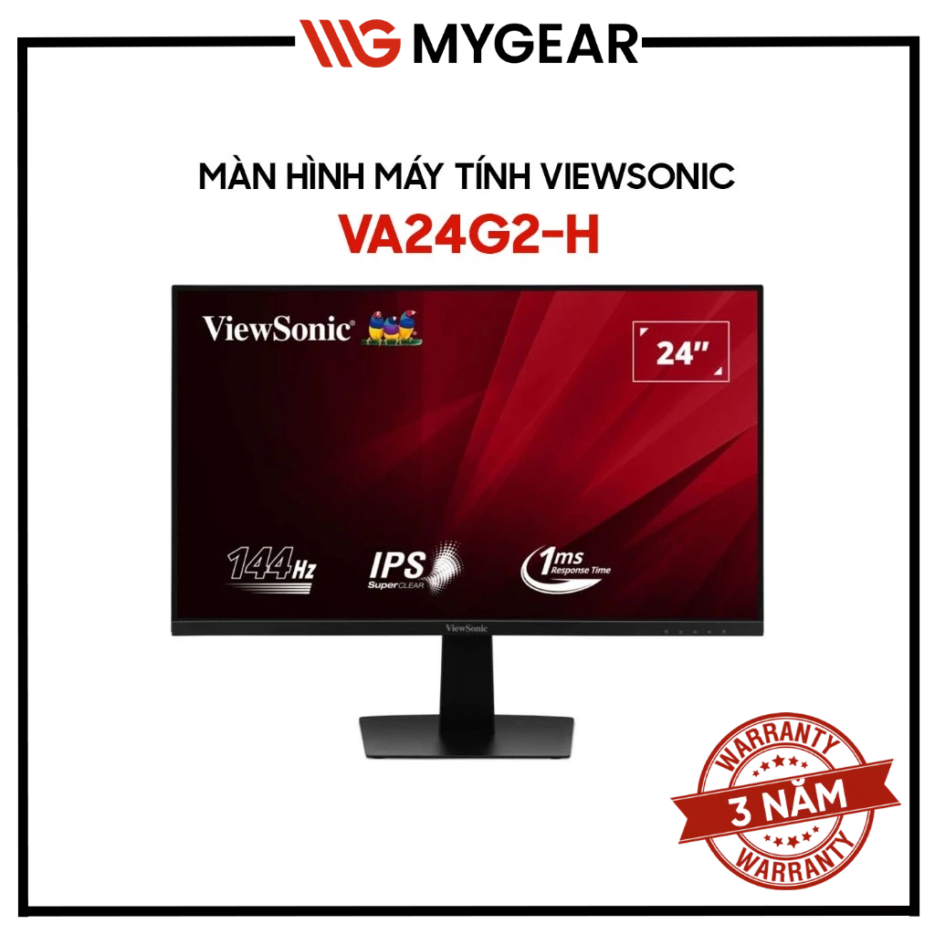 Màn hình ViewSonic VA24G2-H 24 inch FHD 144Hz 1ms IPS - Bảo hành 36 tháng