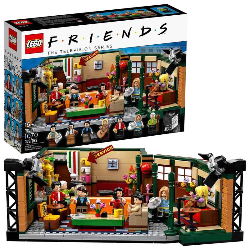 Chính hãng LEGO Ideas Central Perk Khối xây dựng trẻ em 7 Mô hình mới cho tháng 9-2019 Đồ chơi Firen