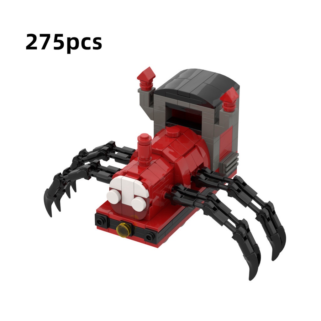 Bộ Đồ Chơi Lắp Ráp Xe Lửa choo-choo Charles Thomas Spider Choo Charles MOC hoạt hình đáng yêu