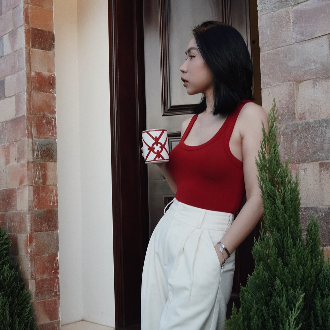 Áo ba lỗ trơn basic dolly top