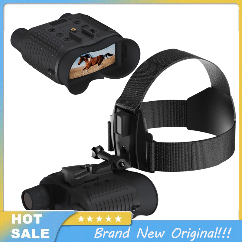 NV8160 Night Vision Binoculars Telescope With 8X Digital Zoom 2.7" HD TFT Screen 1312.3FT/400M Night Vision Range Digital Telescope For Camping Fishing Hiking ราคา 5,276 บาท*ส่งฟรี