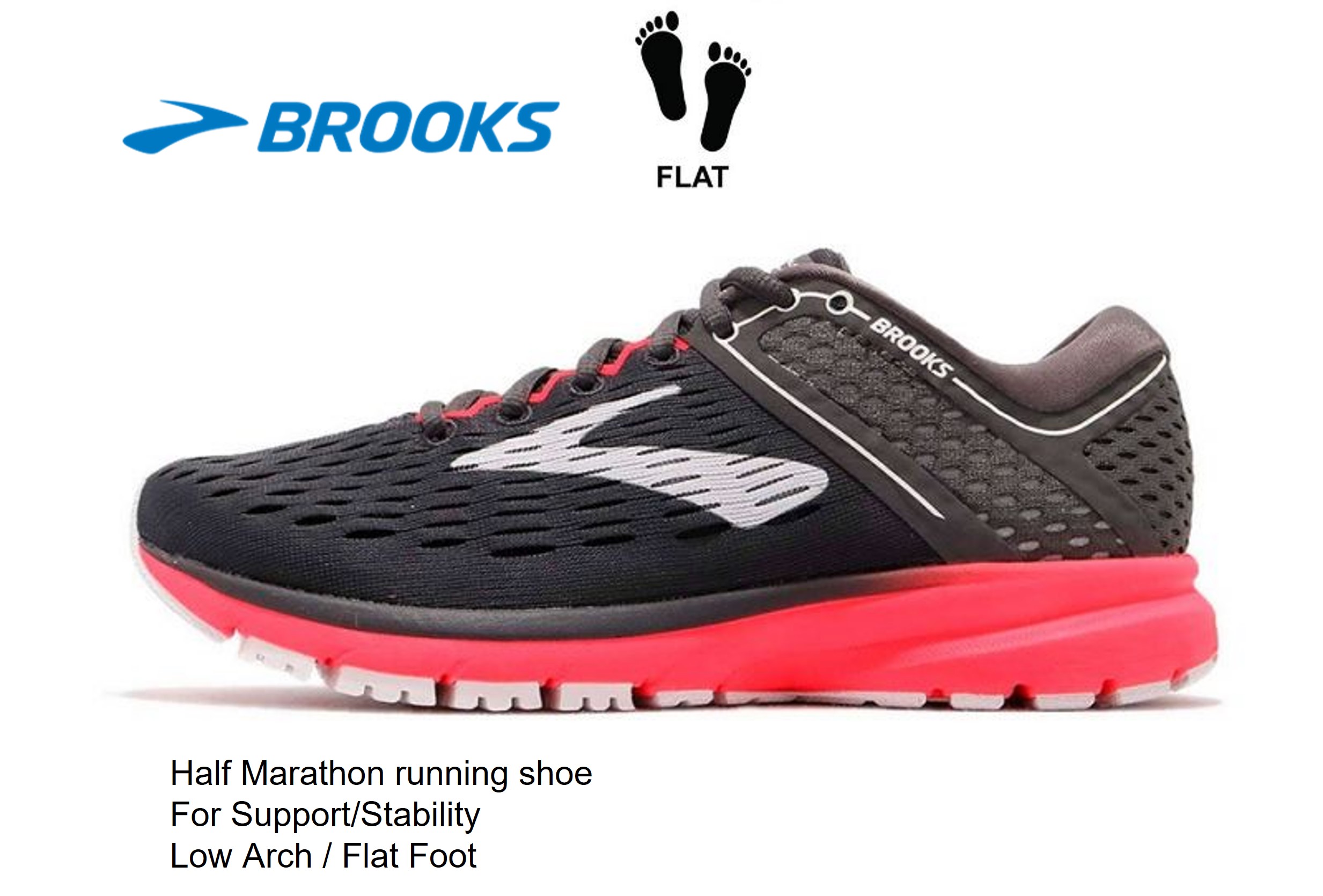 brooks running shoes stability