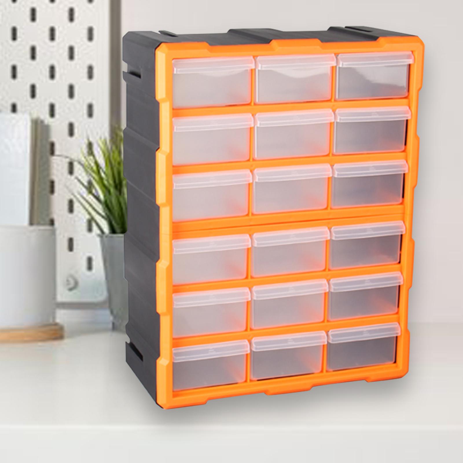 Baoblaze 18 Drawers Small Parts Organizer Screw Parts Multifunctional Craft Cabinet ราคา 2,296 บาท*ส่งฟรี