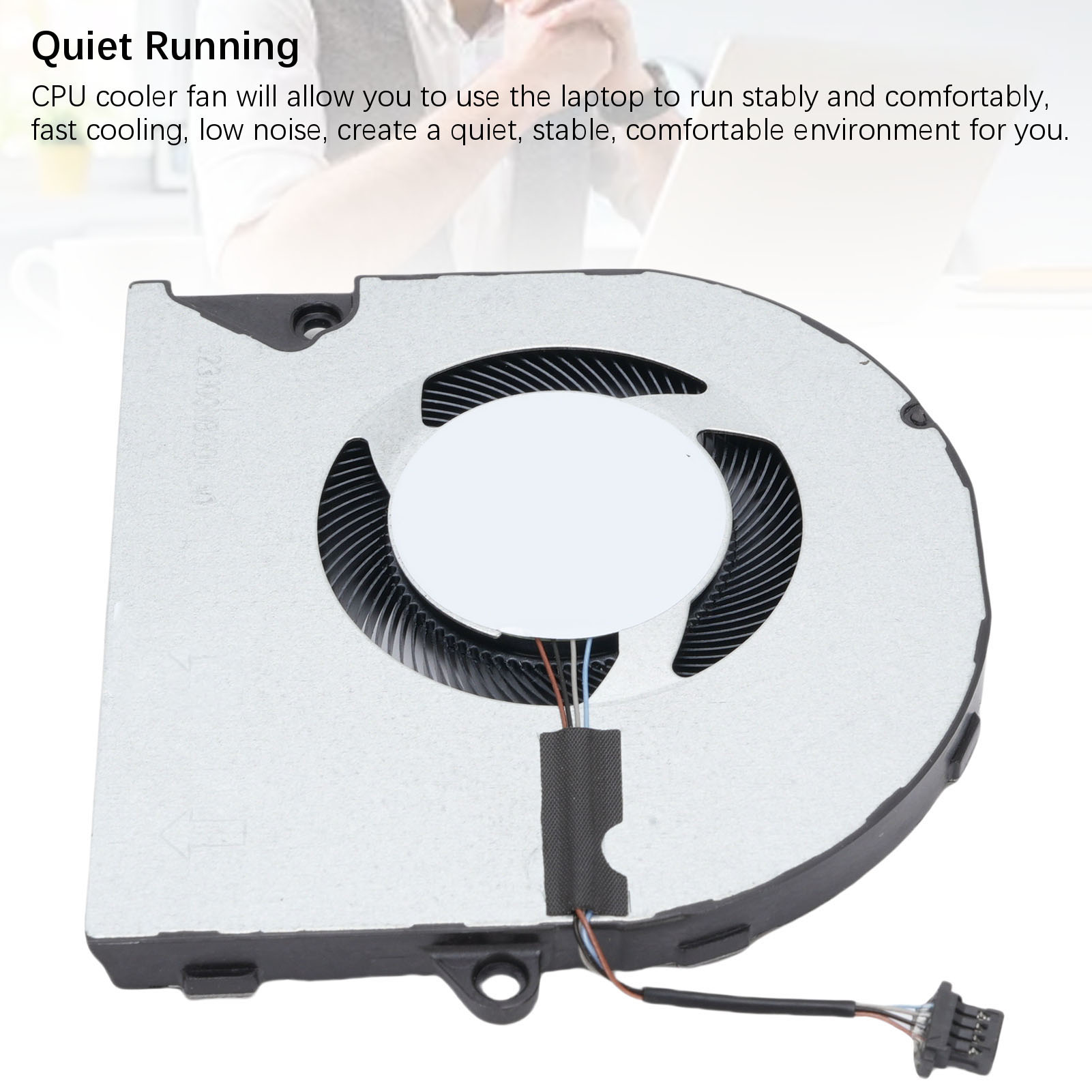 Garosa Quạt làm mát CPU thay thế Diyeeni cho 5510 5515 5518 cho 5410 5415 7400 7415 Máy tính xách tay 2 trong 1 2021 Model 0KRK6P KRK6P có đầu nối nguồn 4 pin Giá 300,000 Đồng*Miễn phí vận chuyển