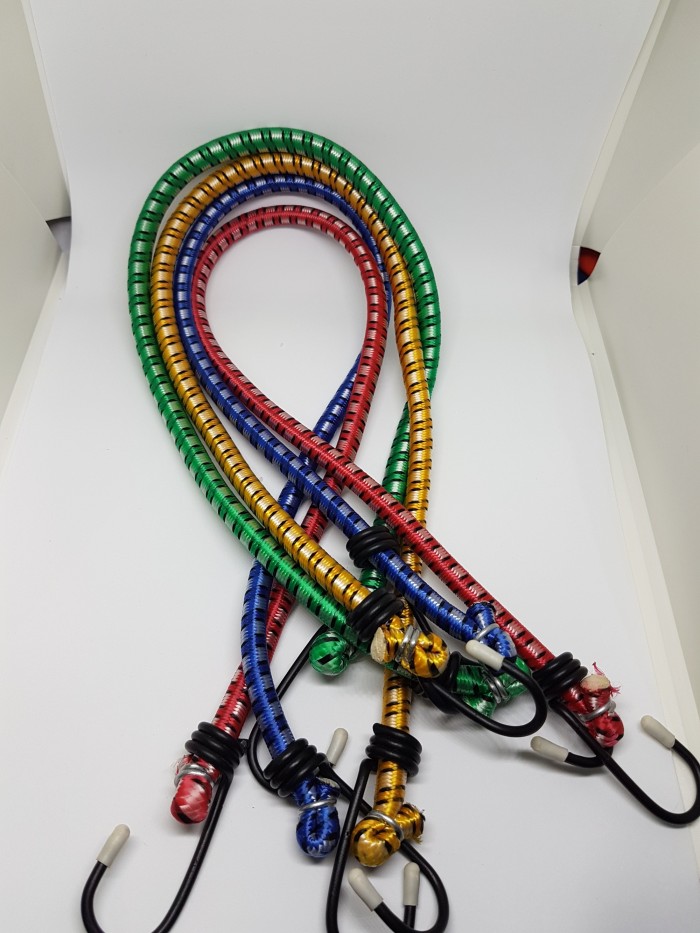 Tali Bagasi Motor Merk GMA Tali Karet Pengikat Barang 100CM / 1 Meter meter Harga 8,472 rupiah*Gratis Ongkir