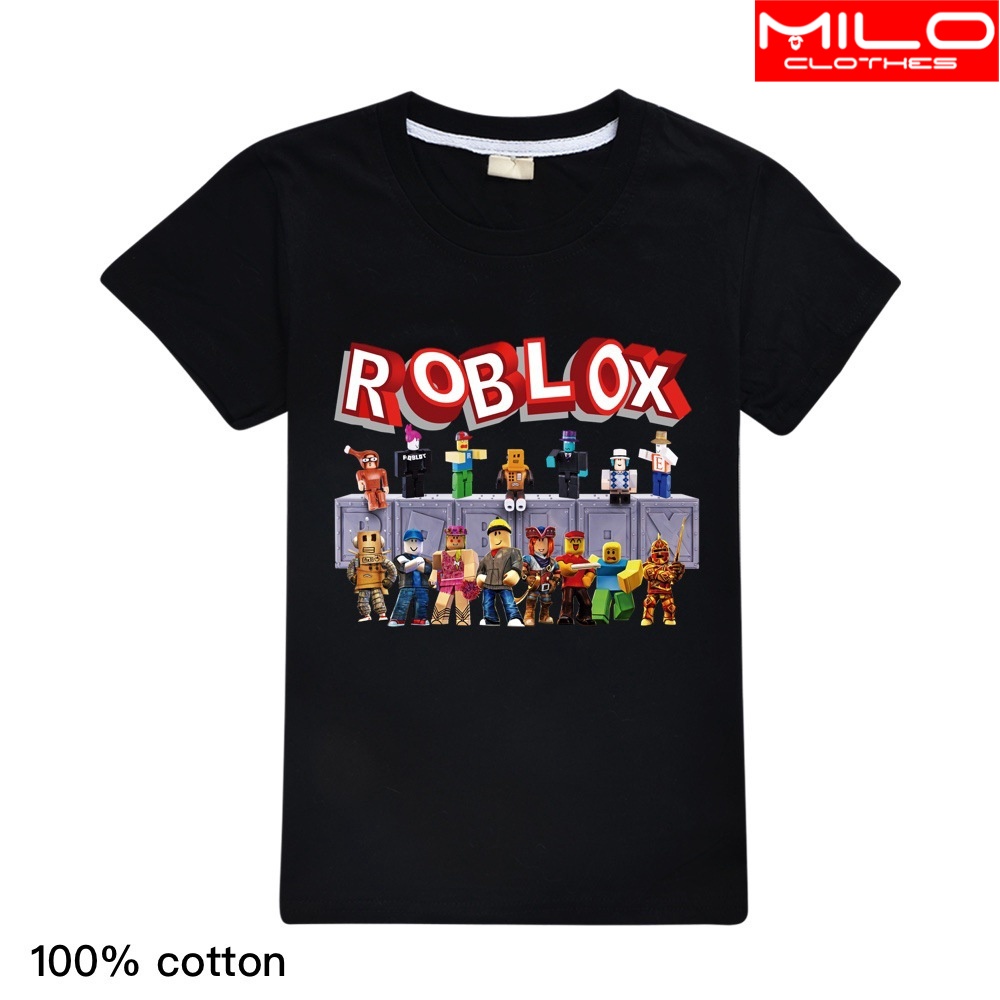 Áo thun bé trai và bé gái in hình Game ROBLOX