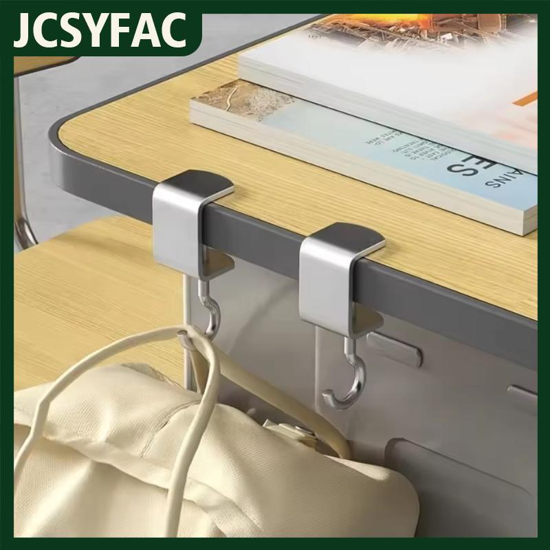 JCSYFAC Móc treo bàn bằng thép có thể xoay 360 °-Móc cạnh bàn có thể tháo rời móc treo tai nghe chơi game móc treo ba lô lưu trữ
