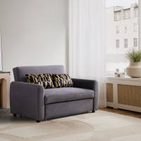 ELLE DECOR X SB DESIGN SQUARE Elle Decor - โซฟาเบด 2 ที่นั่ง รุ่น Buddy สีครีม (160x97x91 ซม.)