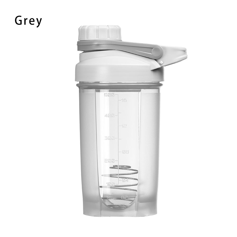 SHILU 500ml Ngoài trời Cầm tay Nhựa Bình nước thể thao Bình lắc dinh dưỡng Bình uống nước Cốc nước ép cà phê - 7