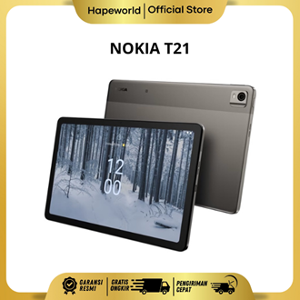 NOKIA T21 4/64 - GARANSI RESMI Harga 3,299,000 rupiah*Gratis Ongkir