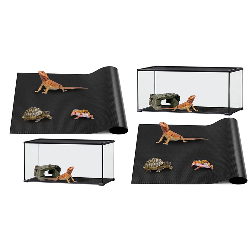 Yours -Reptile MatReptile Terrarium Substrate Liner for Leopard Gecko LizardSnakeTortoiseReptile Flo